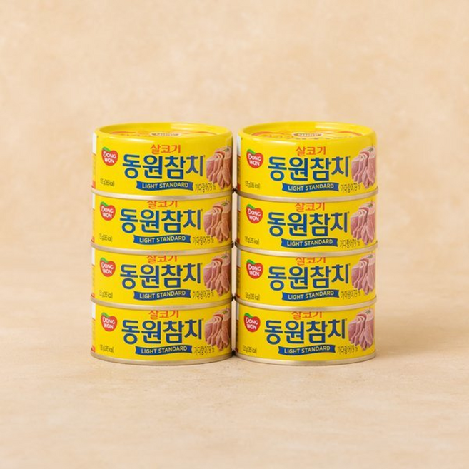동원 살코기참치 135gx8입, 8개, 135g