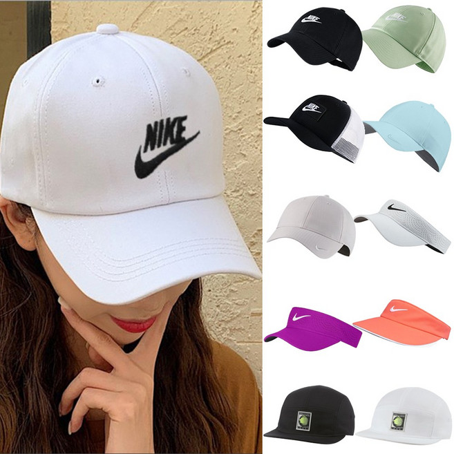 나이키 헤리티지 86 퓨추라 볼캡 블랙 화이트 남여 커플 여름 스포츠 패션 모자, 1. 나이키 퓨추라 모자 - 블랙, 1개