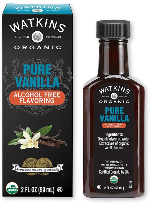 Watkins 왓킨스 퓨어 바닐라 향료 알콜 프리 미국직배송 60ml, 1개