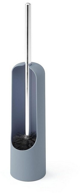 Umbra 터치 컬렉션 화장실 브러시 변기 클리너 얼룩 제거 화이트 8.9 X 41.3cm 화이트 (023274-660), Slate Blue