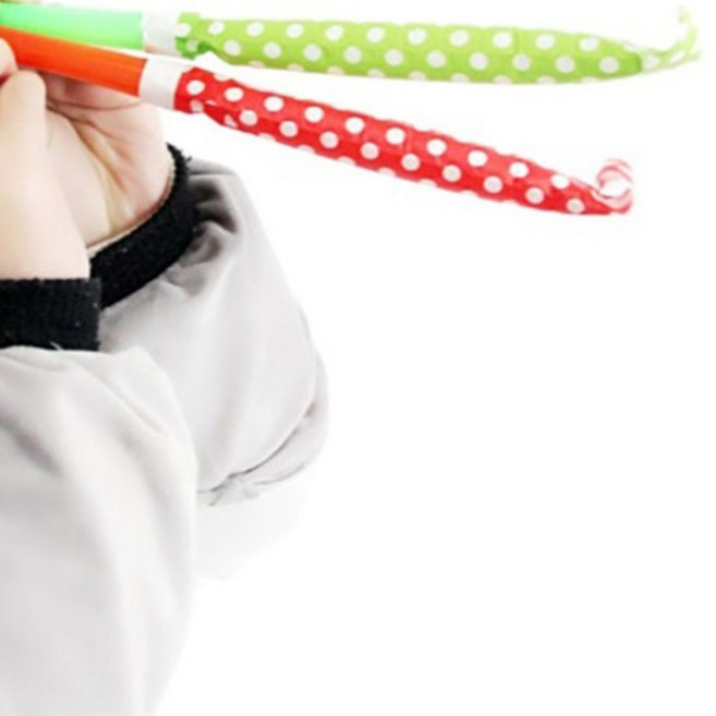 코끼리피리 6개입 피리 파티 삑삑이 생일파티 행사 축제, 1세트, 레드