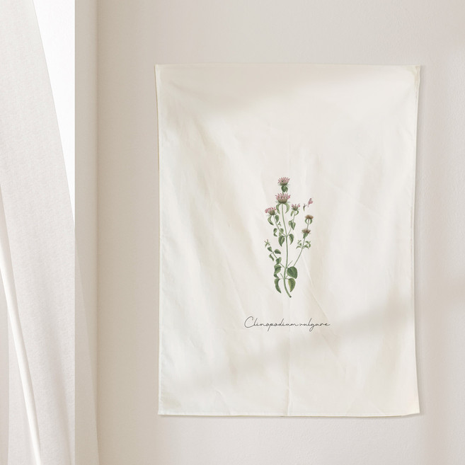 더아트컴퍼니 허브 네이처 패브릭 포스터 10종, 08. 야생바질