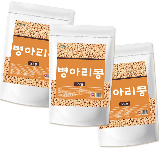 굿프레시 WB 병아리콩 칙피 이집트콩 영양, 3개