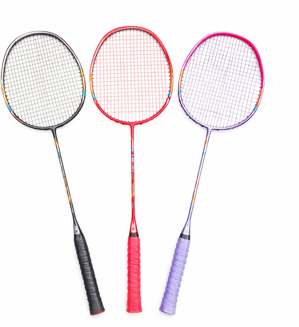 스마일파파 가벼운 배드민턴 라켓 추천 배드민턴채 선수용 입문용, 퍼플, 1개