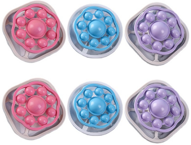 라워스 폭풍흡입 세탁기 털 머리카락 먼지 거름망, 6개, 믹스