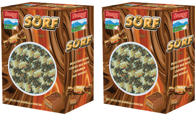 소프 코코아 코티드 카라멜 누가바 (약100여개입) 대용량, 800g, 2박스