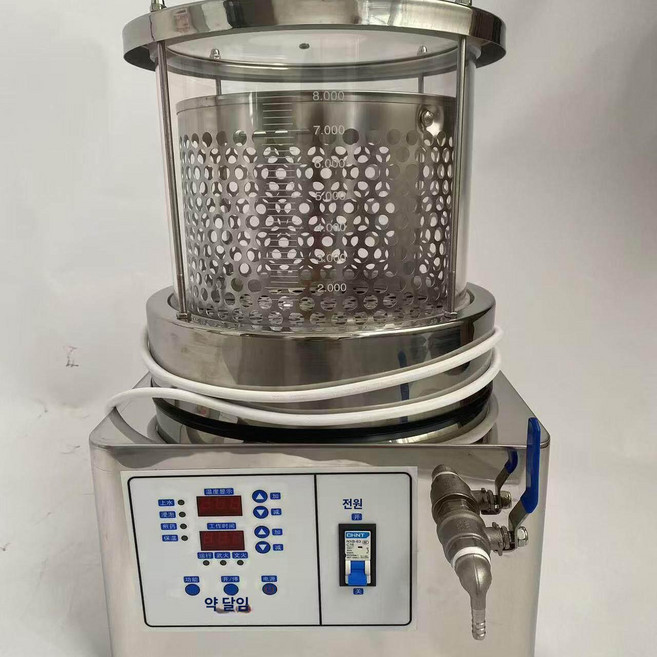 전기 약탕기 제조기 달이는 한약 방폭 중탕기 한의원, 유리 8L, 기본 모델명/품번