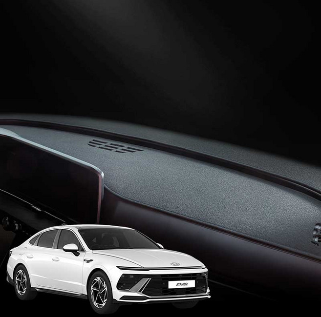 바겐 쏘나타 마이크로 논슬립 대쉬보드커버, H30 쏘나타 디엣지 HUD 유