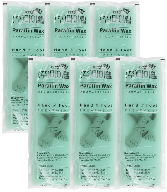 아이젠 파라핀베스 IPB-700 파라핀 손 발 손목 발목 왁스4개 포함, 6개