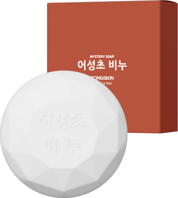 공스킨 어성초 비누, 80g, 20개입