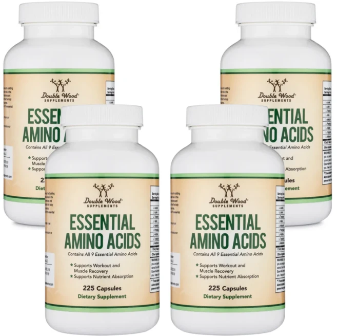 더블우드 에센셜 아미노산 BCAAs 류신 캡슐 Double Wood Essential Amino Acids, 225정, 4개 - 쿠팡