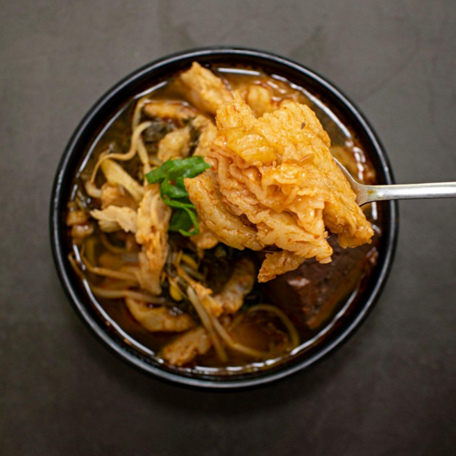 장세미 국내산 소양 우거지 선지 해장국 술국 1800g, 3.2kg, 1개