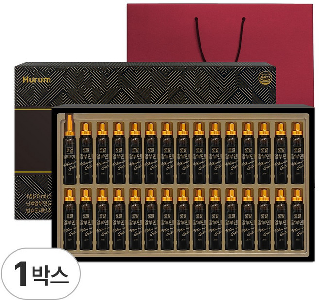 로얄 알부민 골드 마시는 알부민 프리미엄 단백질 2 000mg 식약처인증 알부민 HACCP, 30개, 20ml