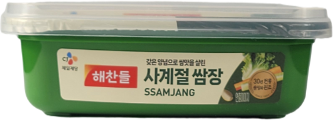 해찬들 사계절쌈장골드, 170g, 32개
