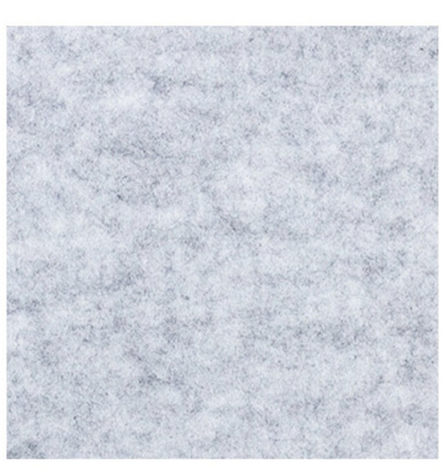 Minimo 聚酯纖維吸音板 30x30cm 自黏式隔音防撞壁貼 9mm/15mm厚, 9mm銀灰色(一件12片), 1件