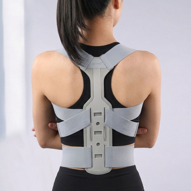 지코멧 3세대 자세교정밴드 척추허리교정 어깨 목 교정 스트레칭 보호대, 1개