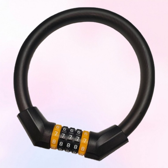 학생용 자전거 자물쇠 튼튼한 방수 번호키 방범잠금기