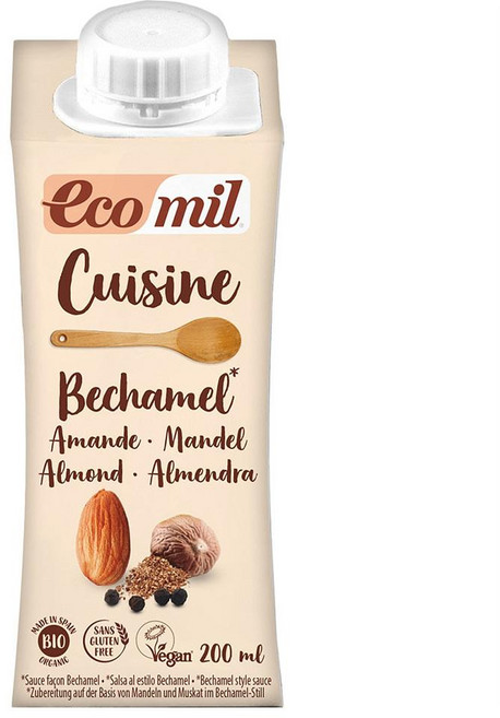 ECOMIL 에코밀 커신 앤 글루텐 프리 아몬드 베샤멜, 200ml, 1개