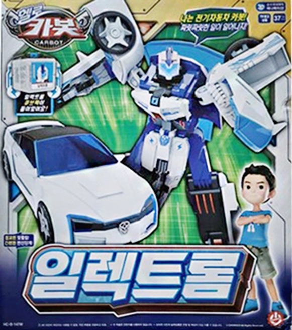 헬로카봇 일렉트롬 로봇장난감, 혼합색상, 1개