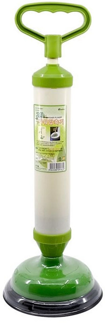 파워압축기 녹색 강력 변기압축기 뚜러뻥 뚫어뻥 DF 92424PC 1(ea)