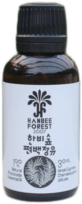 편백정유 / 편백나무피톤치드원액 천연아로마오일, 1개, 30ml