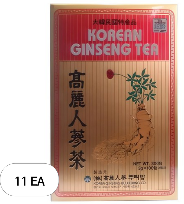 고려인삼뿌리방 고려 인삼차, 3g, 100개입, 11개