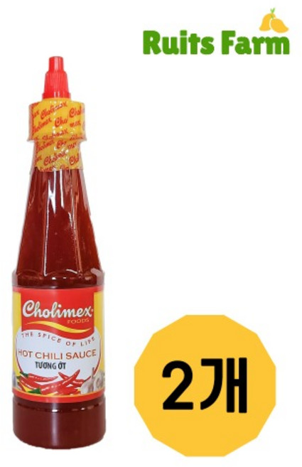촐리맥스 핫칠리 소스, 2개, 250ml