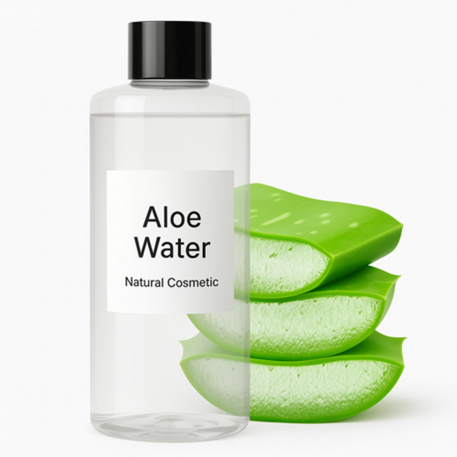 천연DIY화장품재료-알로에베라워터(무방부제), 500ml, 1개