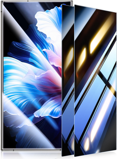 니우누 사생활보호 9H 고경도 강화유리 풀커버 강화유리 액정보호필름 2개입, 갤럭시 A50 (A505)* 1세트