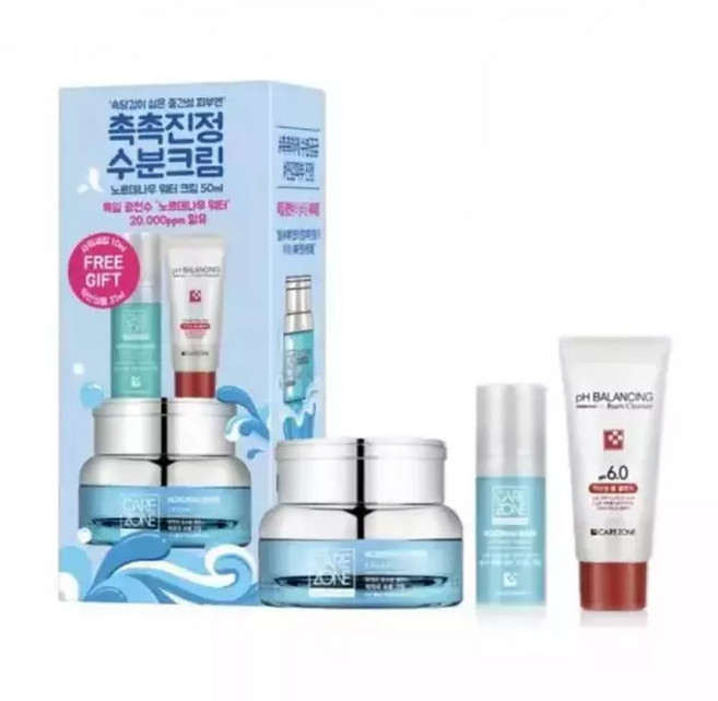 케어존 노르데나우 워터 크림 기획 50ml, 1개