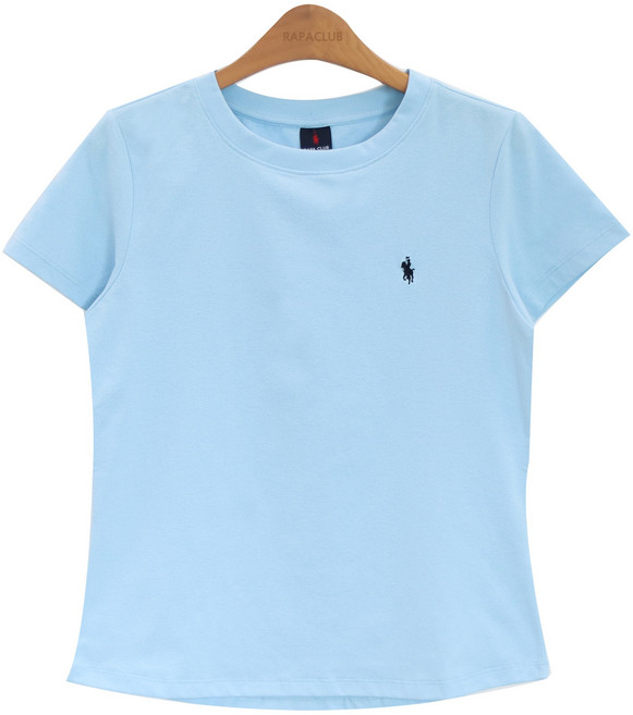 라파클럽 여성 슬림핏 쿨 라운드넥 기능성 반팔 티셔츠