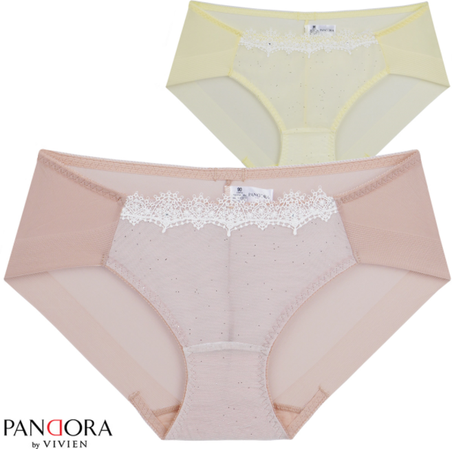 판도라by비비안 판도라by비비안 로맨틱 자수 누디팬티 ppt7044n