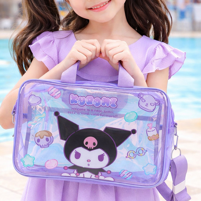 산리오 KOREA 정품 어린이 수영가방 여성 비치백