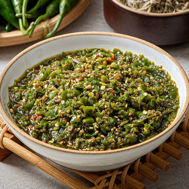 밥도둑푸드 국내산 땡초멸치비빔 냉동 캠핑용, 1개, 250g
