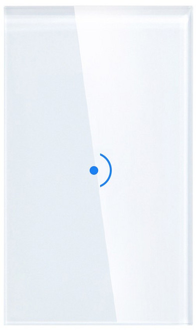 SIRI 원격 ALEXA로 것들 MATTER 라이트 터치 스마트 센서 제어 LIROAOO HOMEKIT WIFI 스위치, Matter White 1Gang, 1개