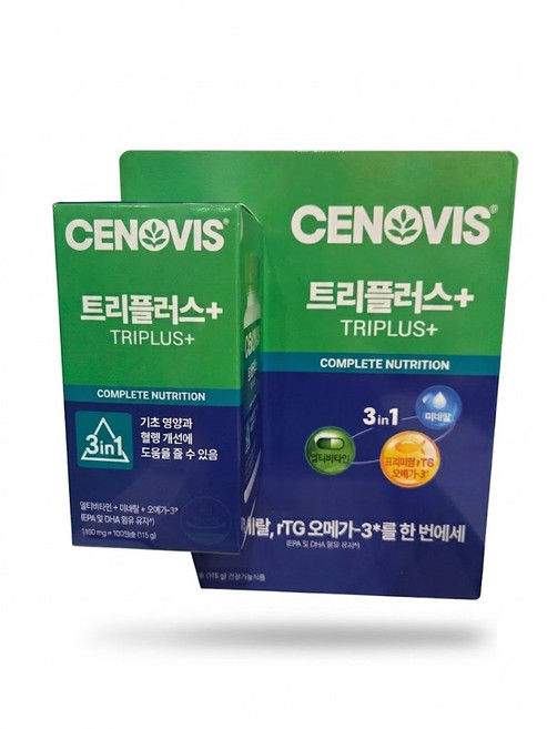 세노비스 트리플러스 1150mg x 100캡슐 코스트코 영양제, 100개, 115g