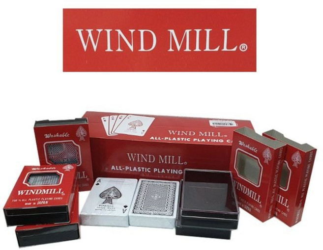윈드밀012 특 포커 트럼프카드 12벌 플라스틱 포커카드 트럼프 트럼프카드 브릿지+노드커머스Shop, 빠른배송