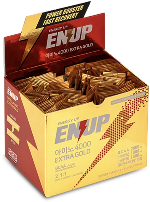 엔업 아미노 4000 엑스트라 골드 5.4g x 60포, 324g, 1개 - 쿠팡