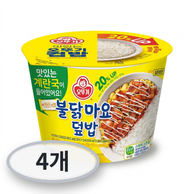 오뚜기 컵밥 불닭마요 덮밥, 282g