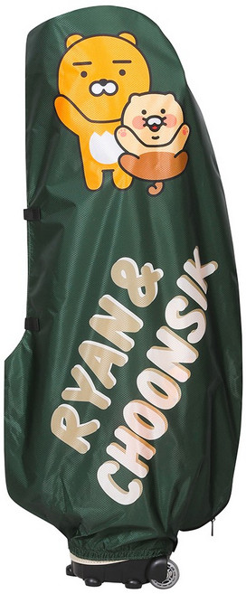 카카오프렌즈 골프 라이언 춘식이 항공커버(그린)-라춘, 그린