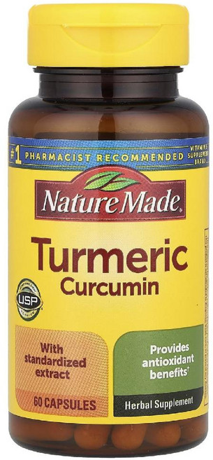 네이처메이드 커큐민 커큐미노이드 터메릭커큐민 Curcumin 60개, 1개, 60정