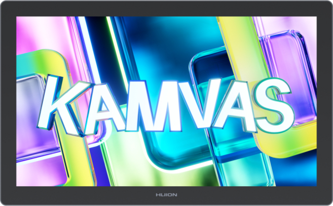 (리뷰이벤트)휴이온 캄바스22 3세대 QHD 액정타블렛 HUION KAMVAS 22 Gen3, Black