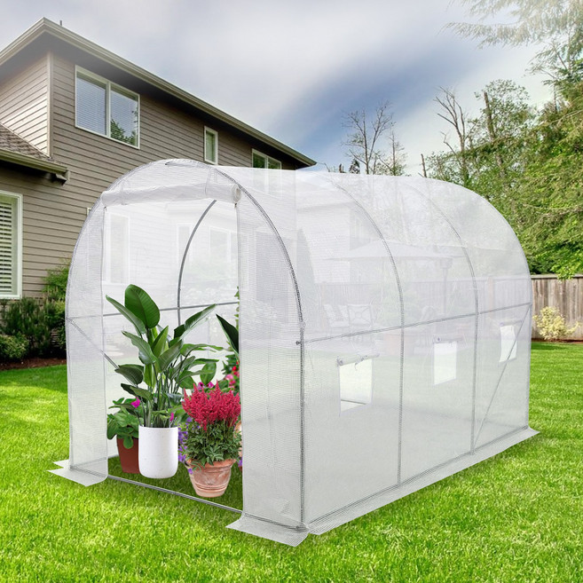 가르브이 조립식 비닐하우스 미니온실 GH3 터널형L 3m*2m*2m, 1개