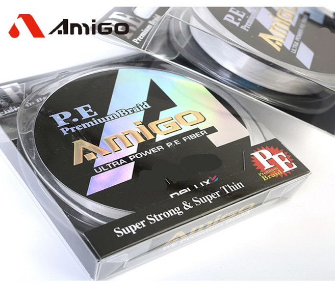 아미고 프리미엄 PE 브레이드 쏘가리 꺽지 락피쉬 합사, 0.5호 (150m)
