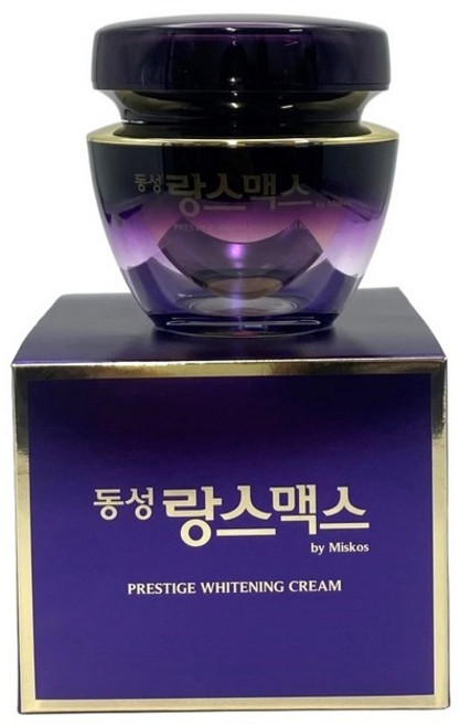 동성 랑스맥스 바이 미스코스 프레스티지 화이트닝 크림 50g, 1개