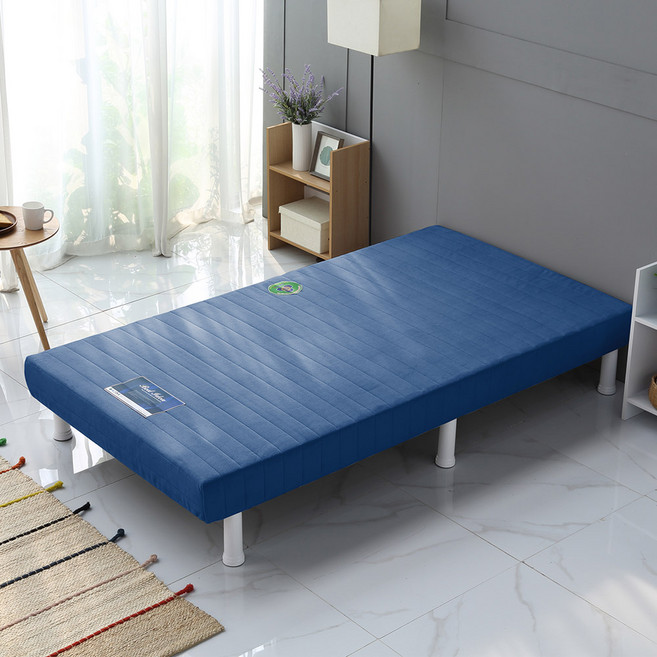 베드넷퍼니쳐 무소음 단면매트리스 기본형 / 전사이즈 원룸 고시원 기숙사 1인가구, 발통없음, 다크그레이