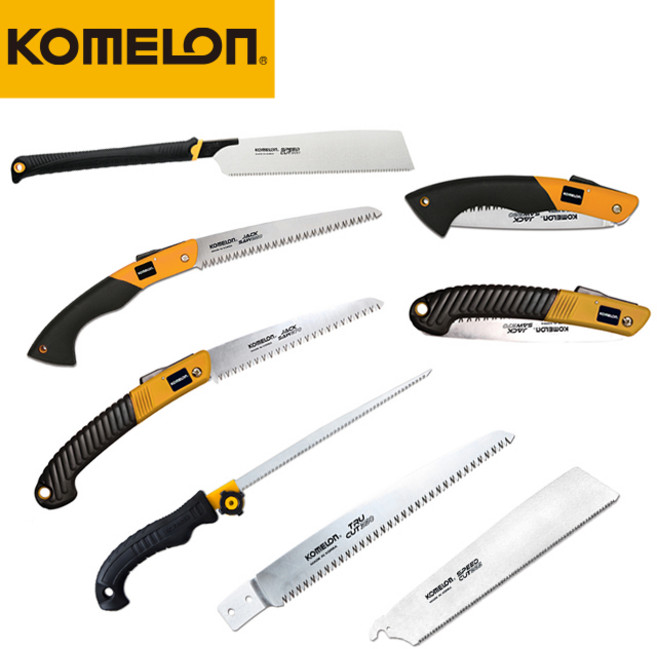 코메론 국산 쇠톱 접이식톱 쥐꼬리 톱날 나무자르기 미니, 목공용톱 톱날 QSB-330, 1개