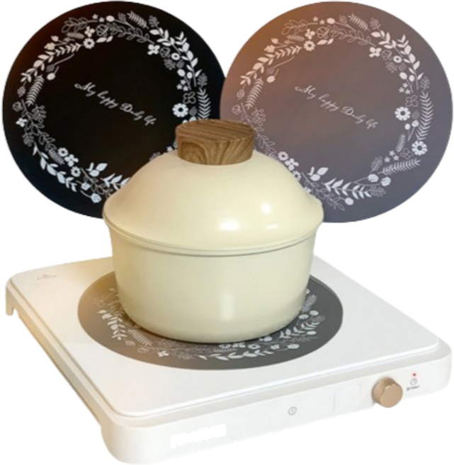 고도샵 인덕션 실리콘 커버매트, 2개