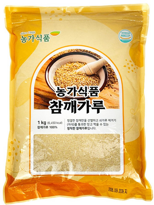 볶음 참깨가루 곱게 빻은 깨소금 참깨가루분말, 1kg, 1개