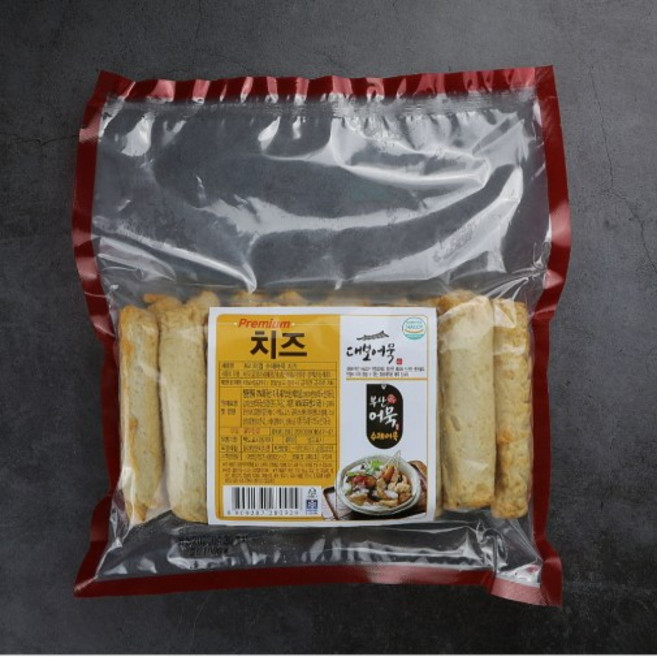 [대보어묵] 부산어묵Premium 치즈봉 수제어묵 오뎅, 1kg, 1개